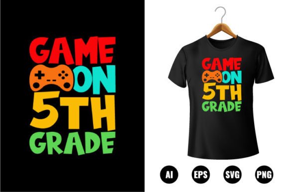 5th Grade Game on T-Shirt Design: A Creative Tool for Back to School Projects