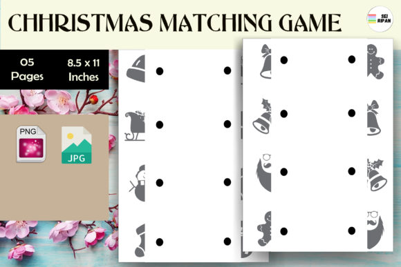 Christmas Matching Game for KDP: A Strategic Tool for Creators and Educators