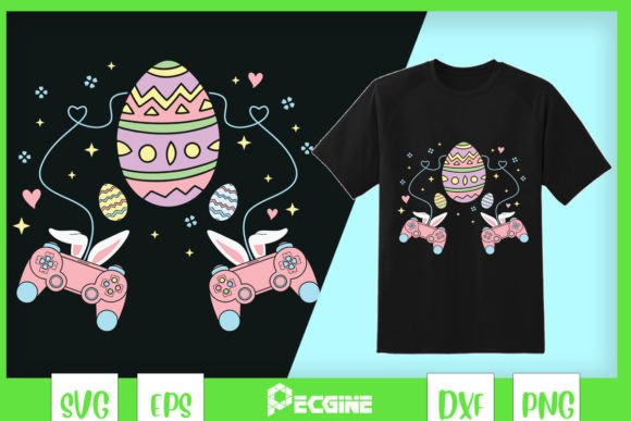 Easter Gaming Game Controller Bunny Ears: Design Files Done Right