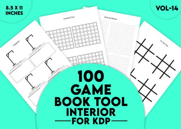 Game Book Tool Interior for KDP Vol-14: A Practical Resource for Game Enthusiasts and Content Creators