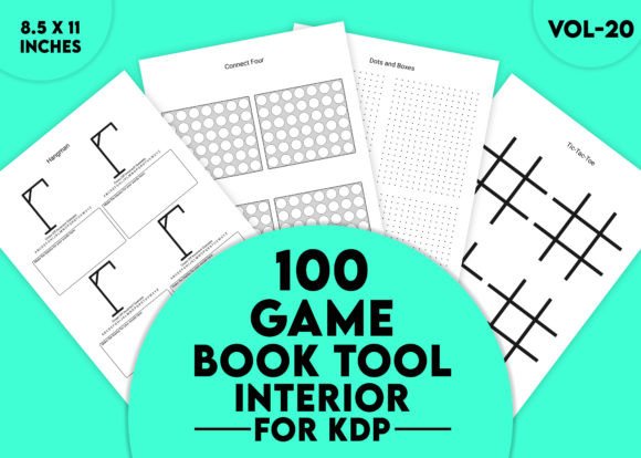 Game Book Tool Interior for KDP Vol-20