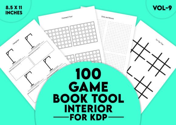 Game Book Tool Interior for KDP Vol-9: The Ultimate Companion for Classic Game Lovers