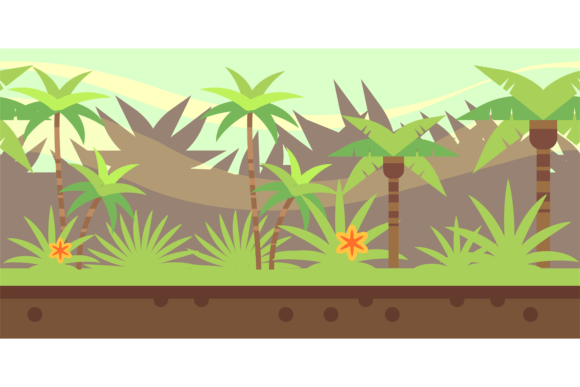 Jungle Forest Game Background: A Tropical Escape for Modern Creatives