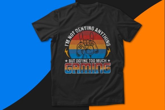 Man Holding Video Game Controller Shirts: Design Versatility and Print Applications