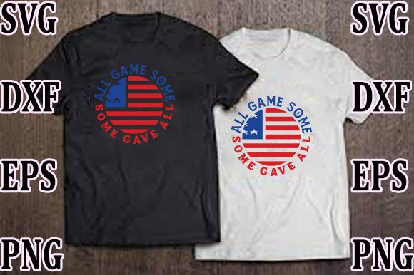 Memorial Day T-Shirt Design: All Game