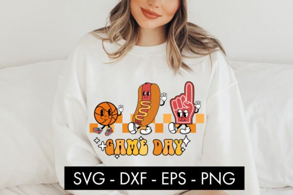 Retro Basketball Game Day SVG PNG Cut Fi: Elevating Creative Projects with Vintage Flair