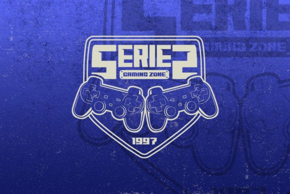 Series Game Zone Vintage Gaming Logo: A Nostalgic Design for Retro Gaming Enthusiasts