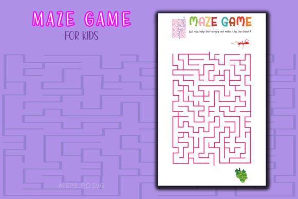 Unlocking Creativity: Mage Game Vol-1 and Maze Game for Kindergarten Students